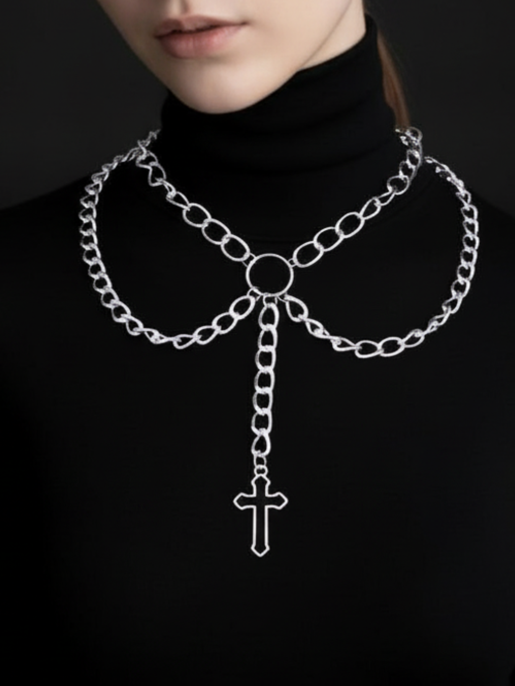 Cross Chain Necklace