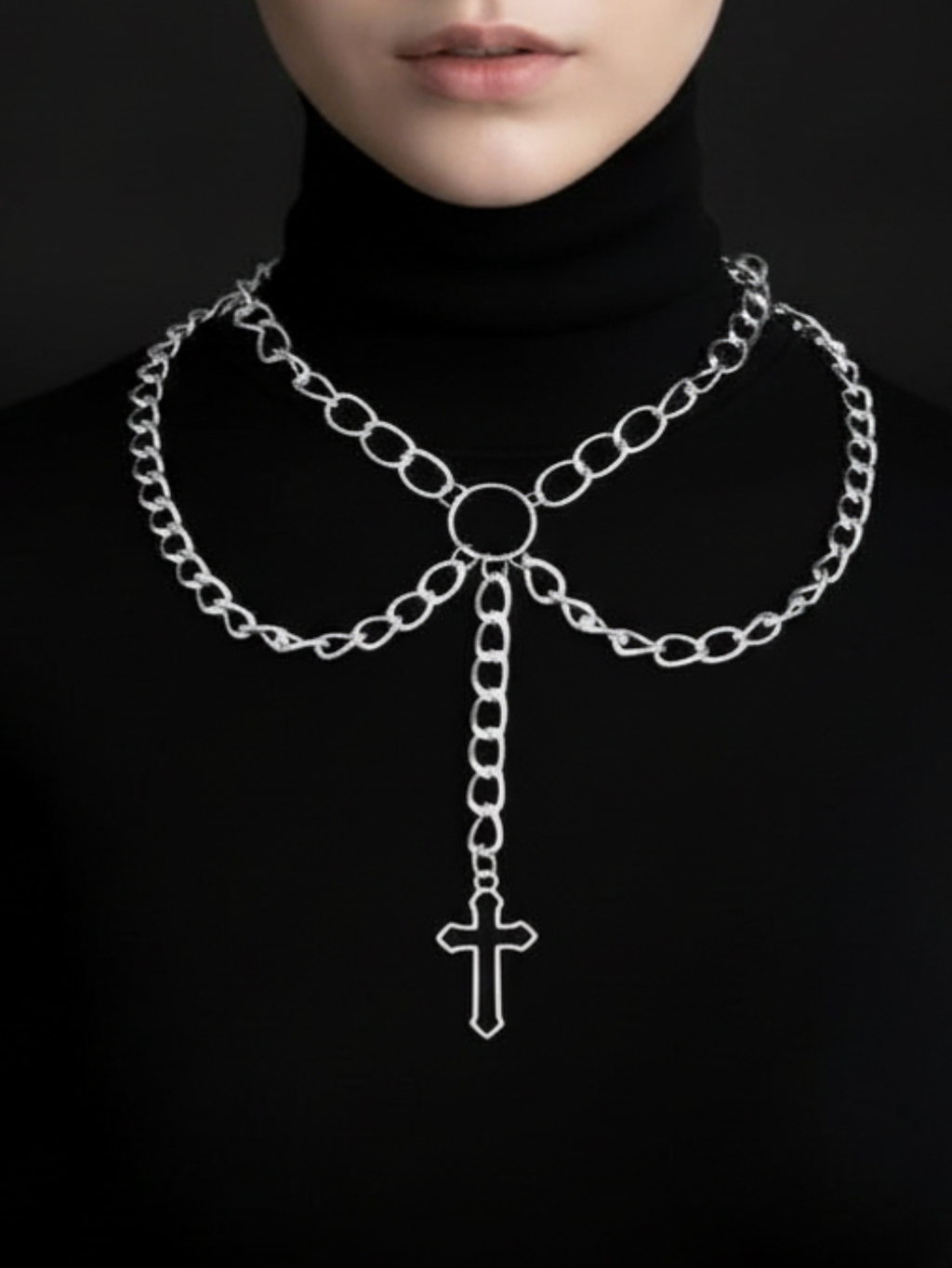 Cross Chain Necklace