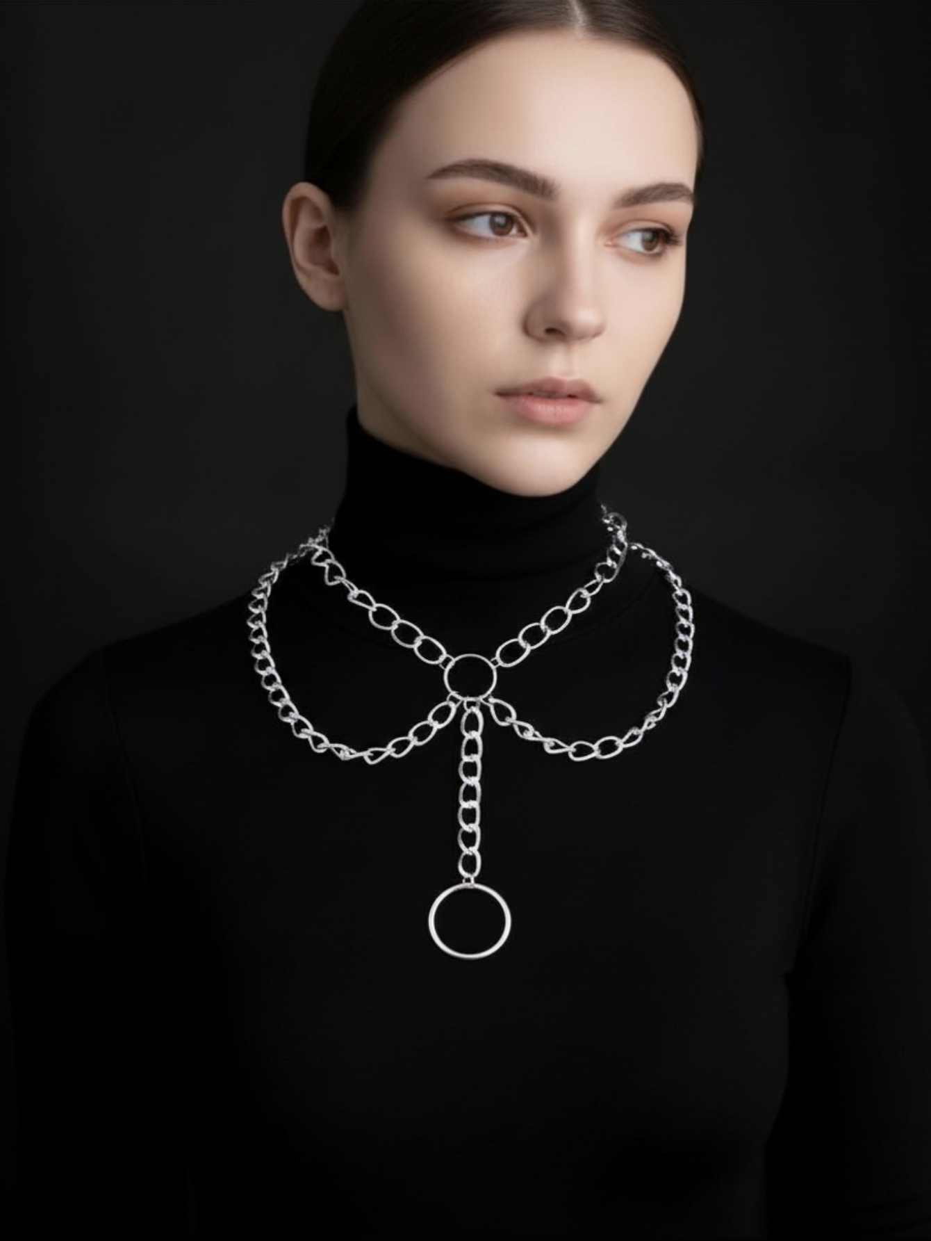 O Ring Chain Necklace