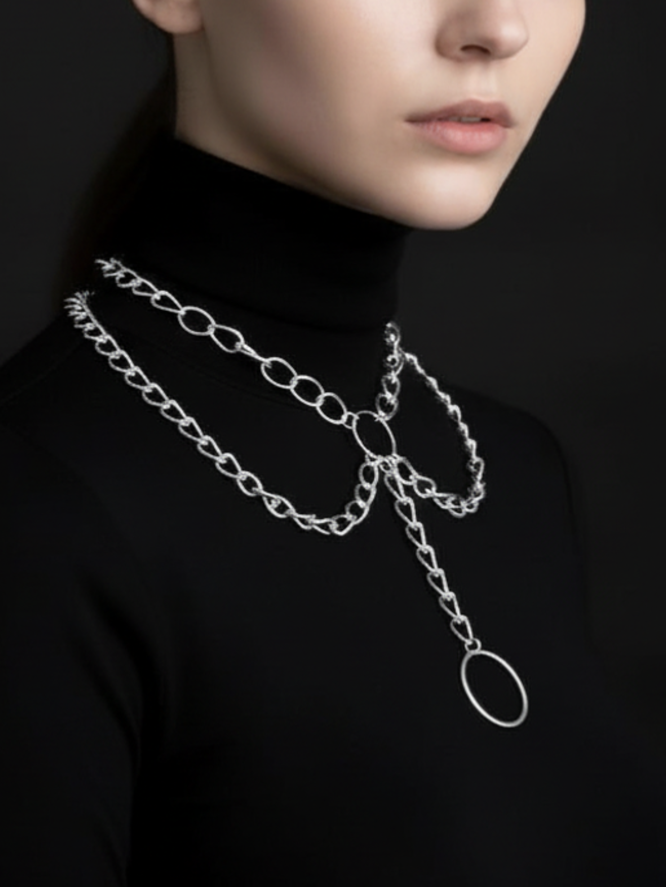 O Ring Chain Necklace