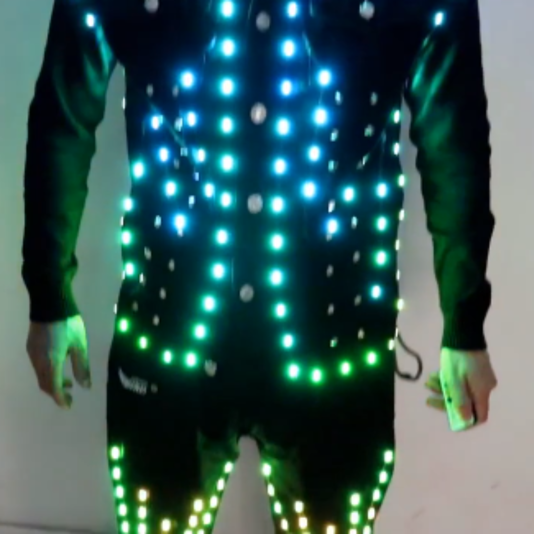 Men Led Light Costume
