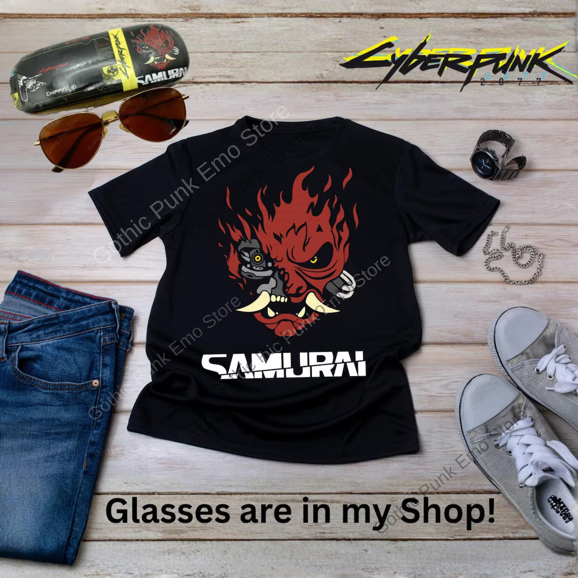 Johnny Silverhand Cyberpunk 2077 Shirt