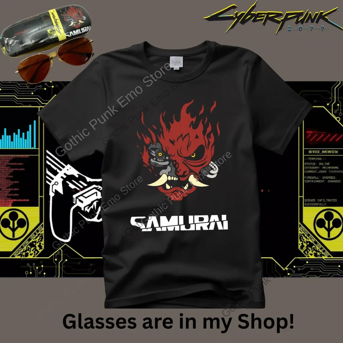 Johnny Silverhand Cyberpunk 2077 Shirt