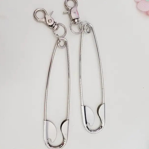 Punk Safety Pin Pants Clip