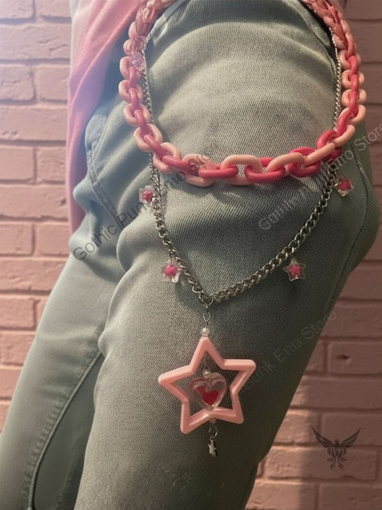 Kawaii Kandi Pants Chain