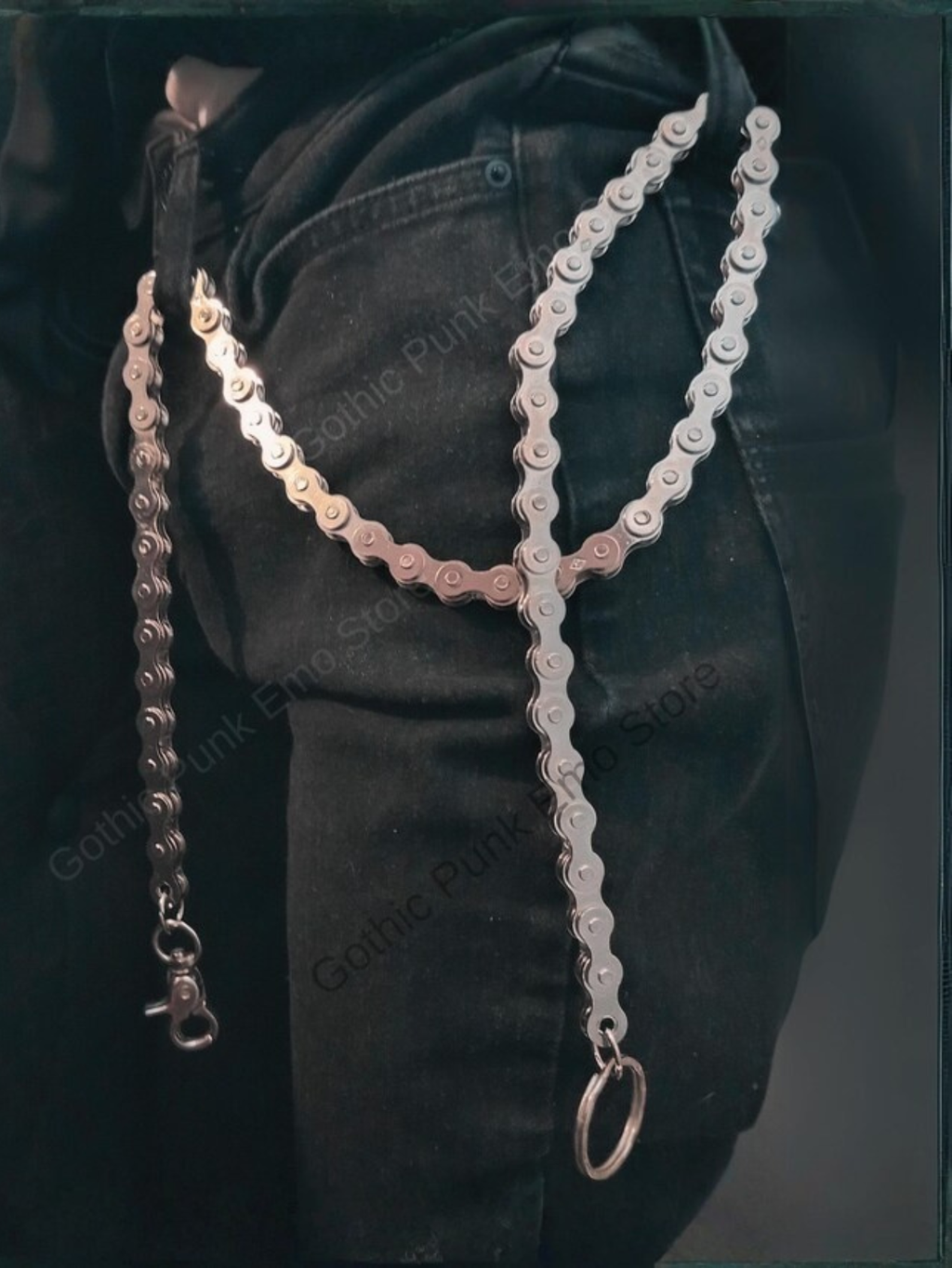 Heavy Metal Bike Wallet Chain