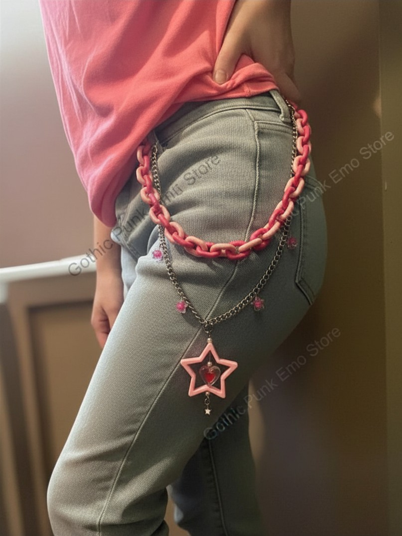 Kawaii Kandi Pants Chain