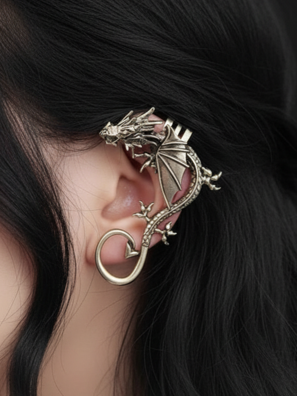 Dragon Ear Cuff No Pierce