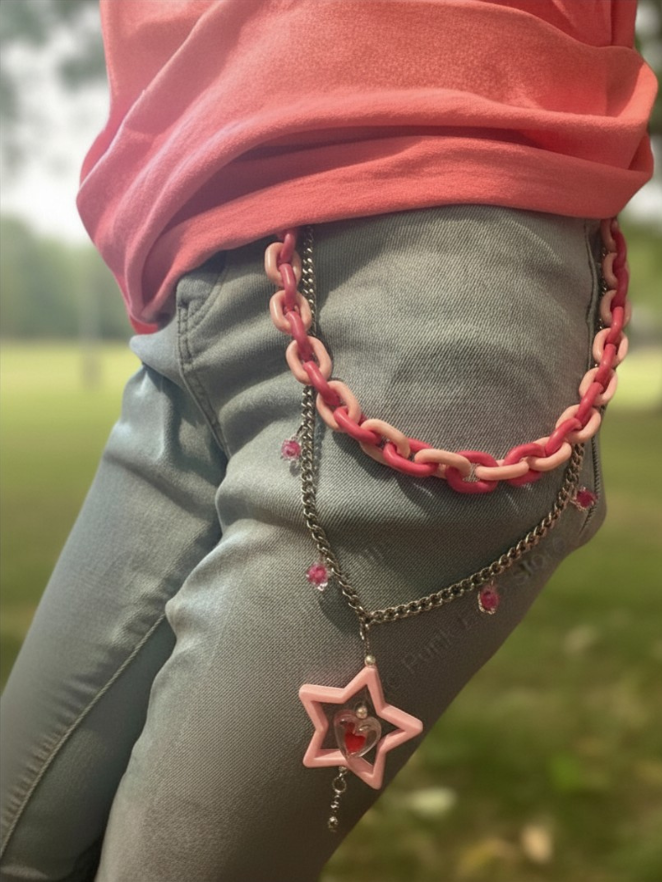 Kawaii Kandi Pants Chain