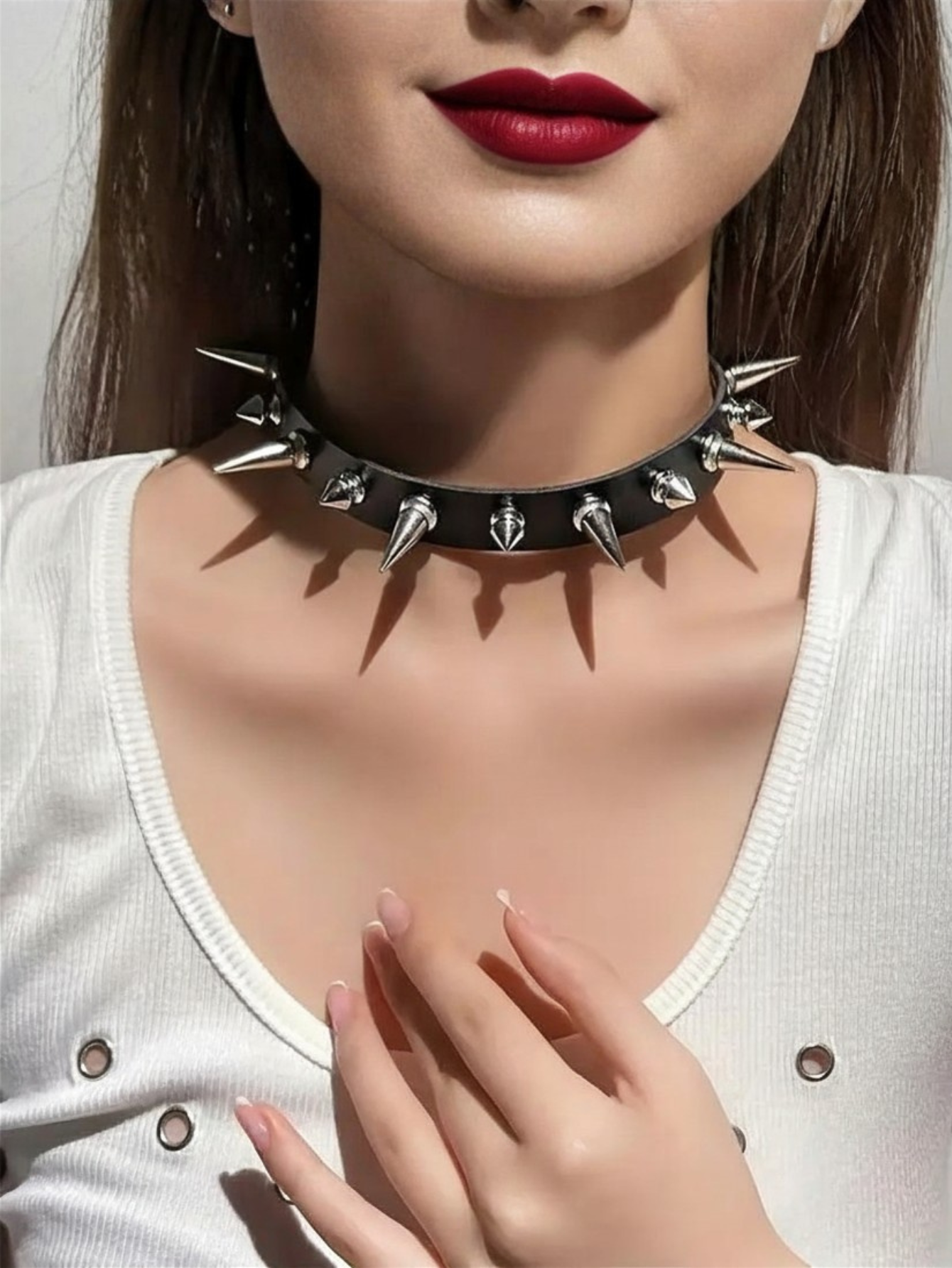 Spiked Gothic Choker