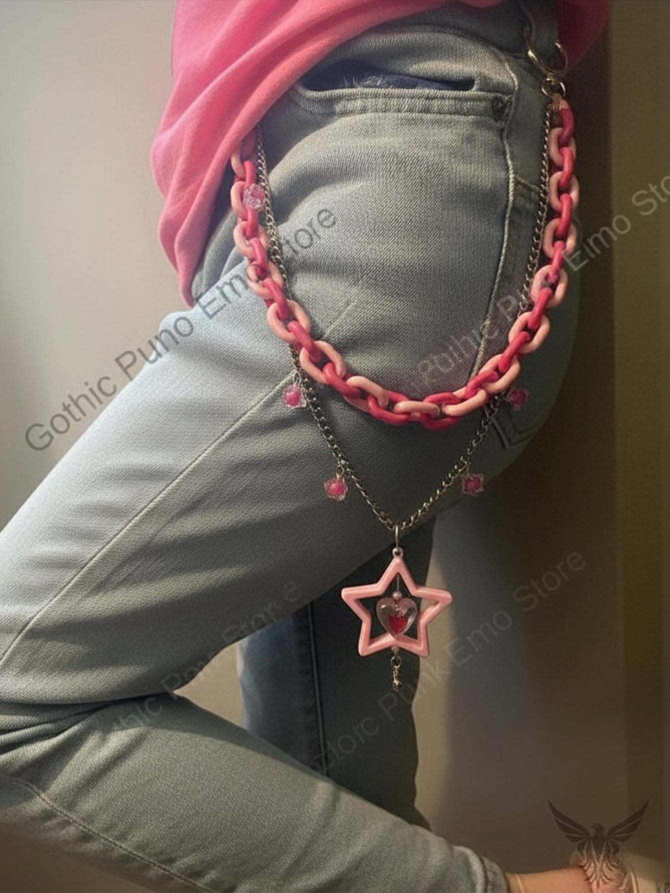 Kawaii Kandi Pants Chain