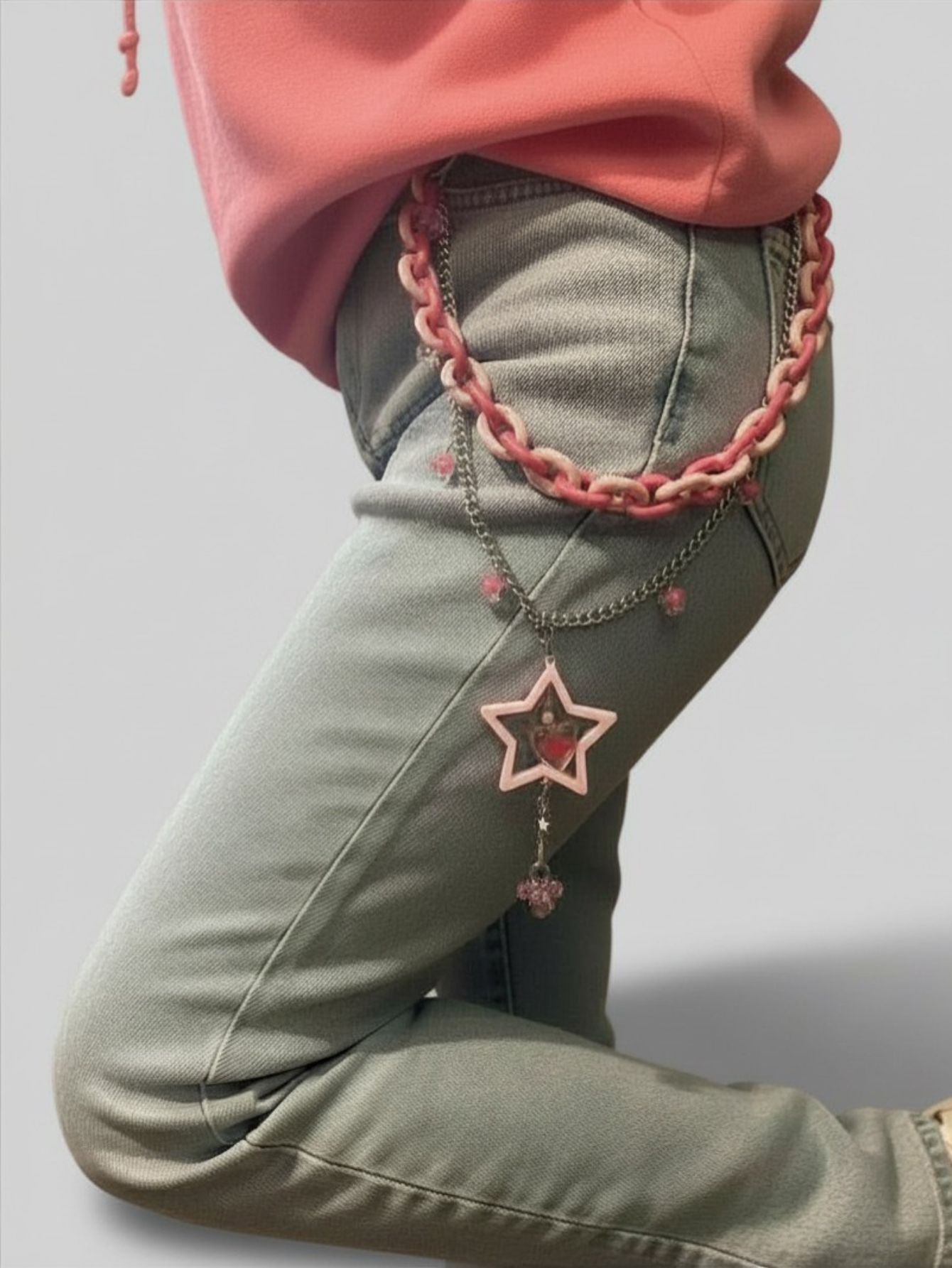 Kawaii Kandi Pants Chain