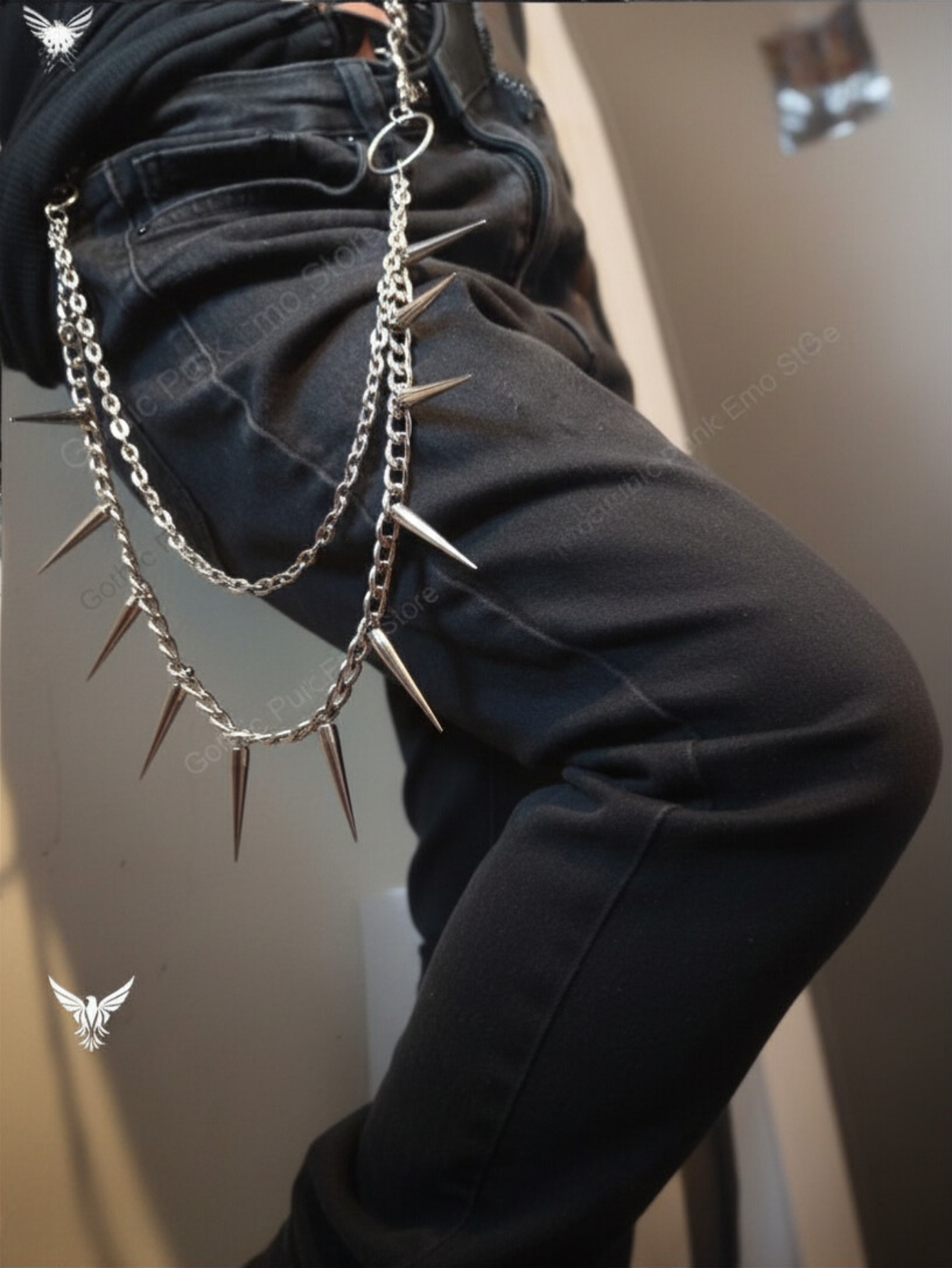 Spiked Punk Necklace