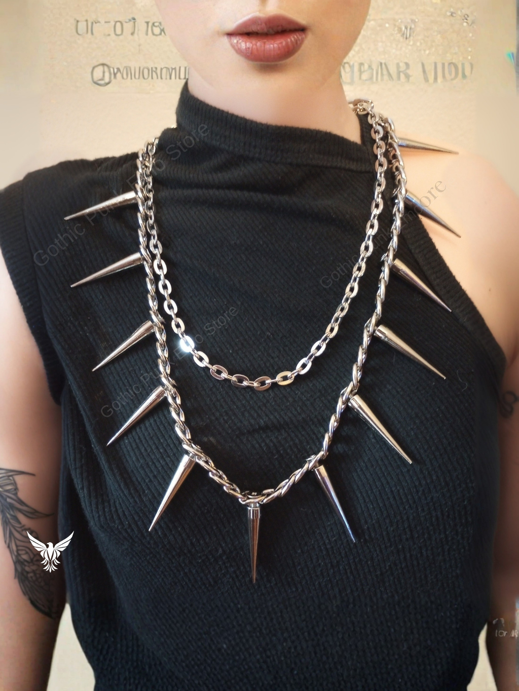 Spiked Punk Necklace