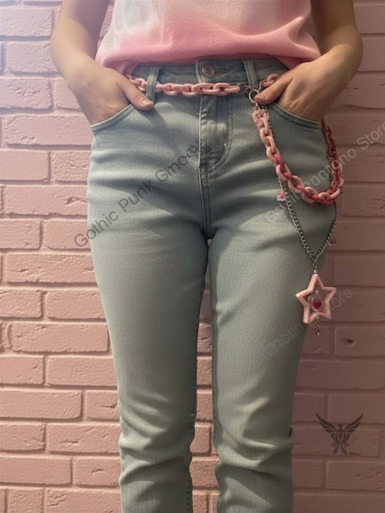 Kawaii Kandi Pants Chain