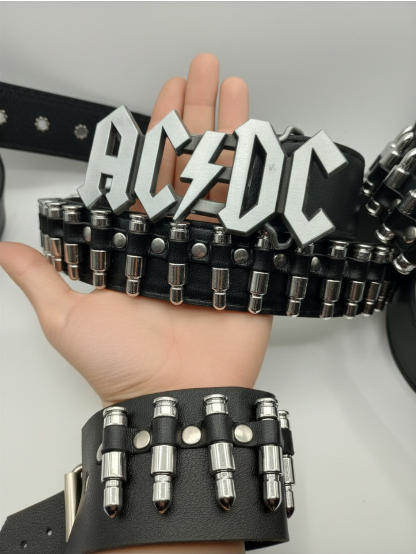 Bullet AC/DC Rock Belt