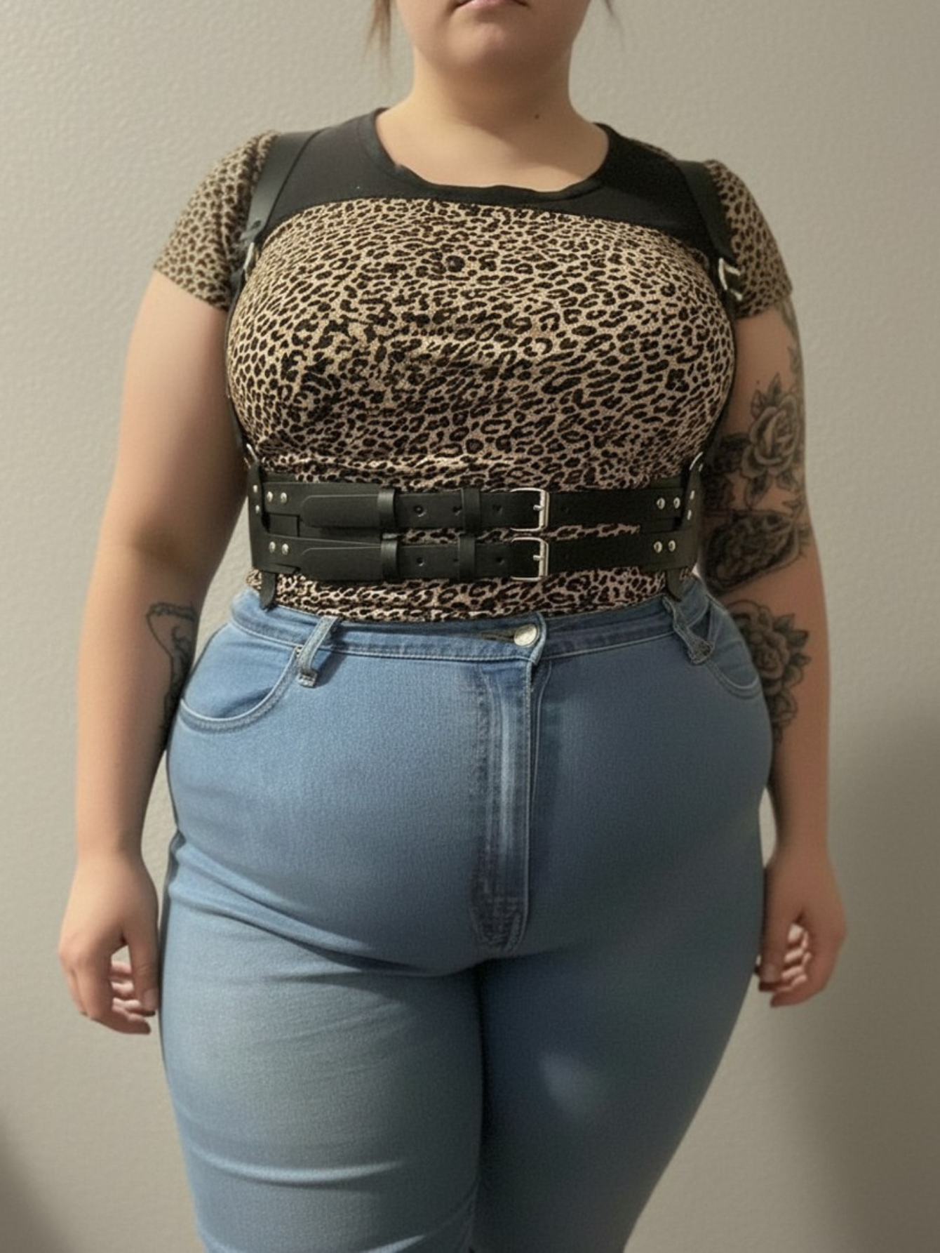 Harness Belt Corset Plus Size