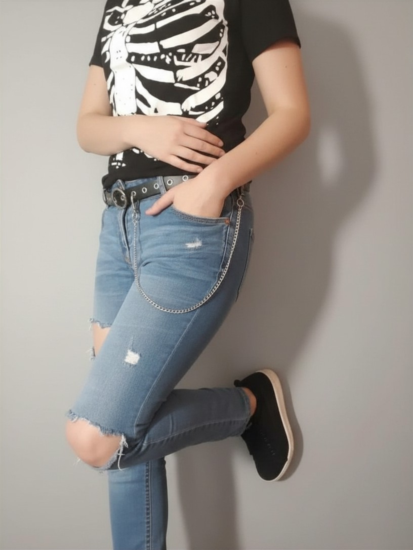 O Ring Grommet Chain Belt