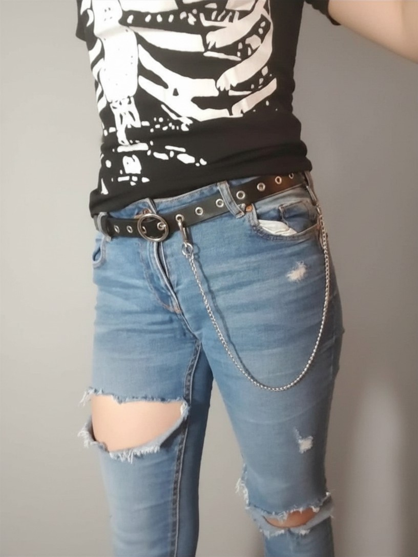 O Ring Grommet Chain Belt