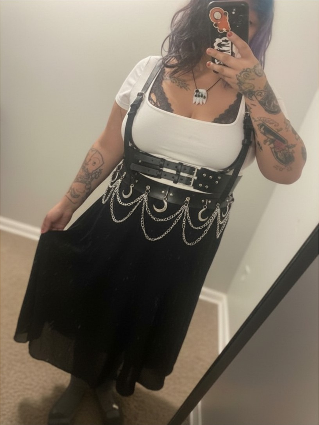 Harness Belt Corset Plus Size