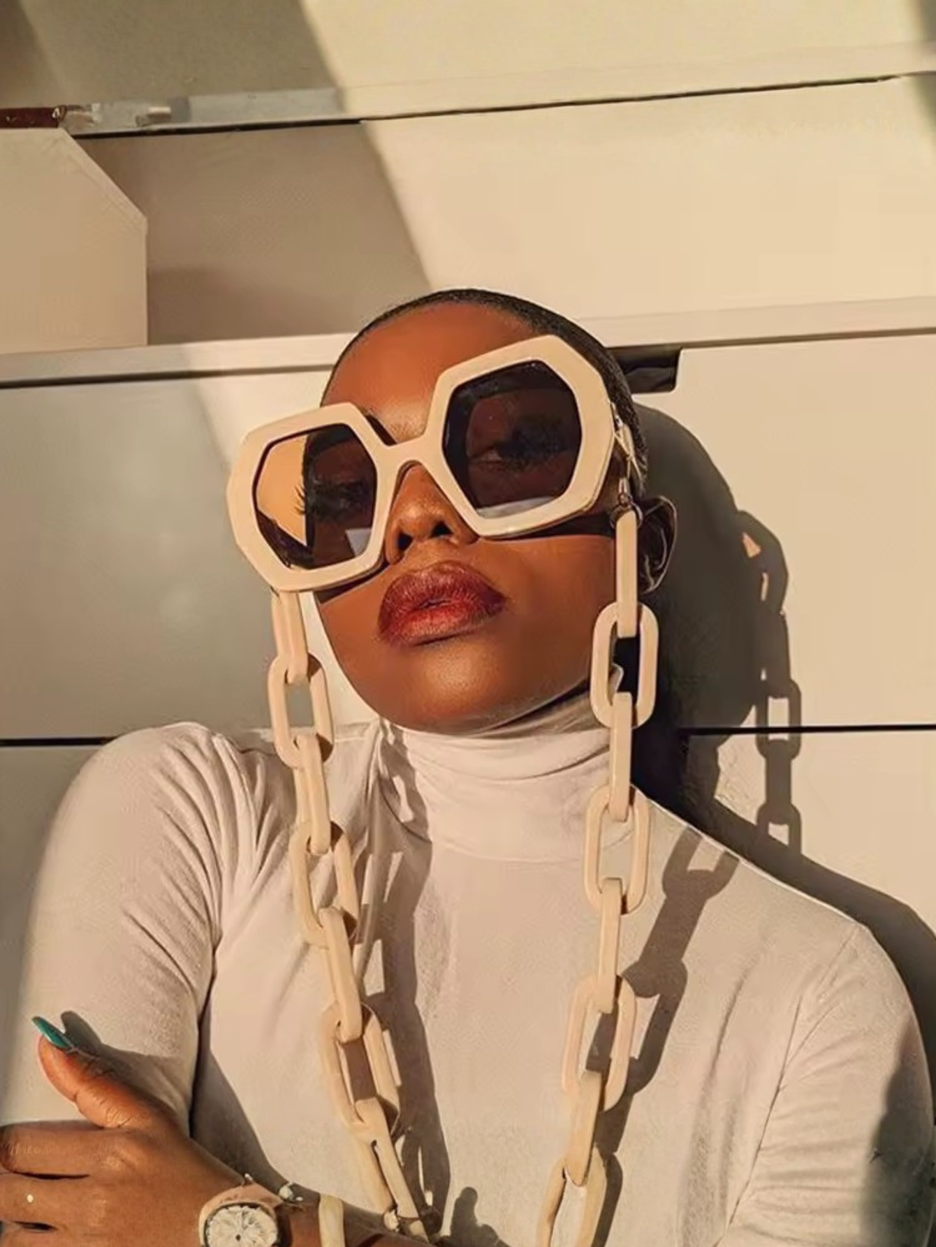 Cuban Chain Glasses