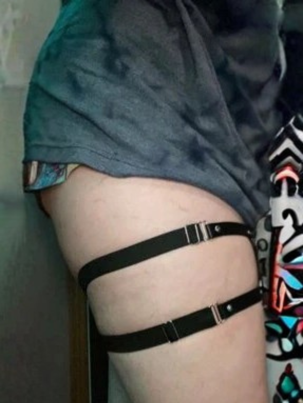 Plus Size Leg Garters