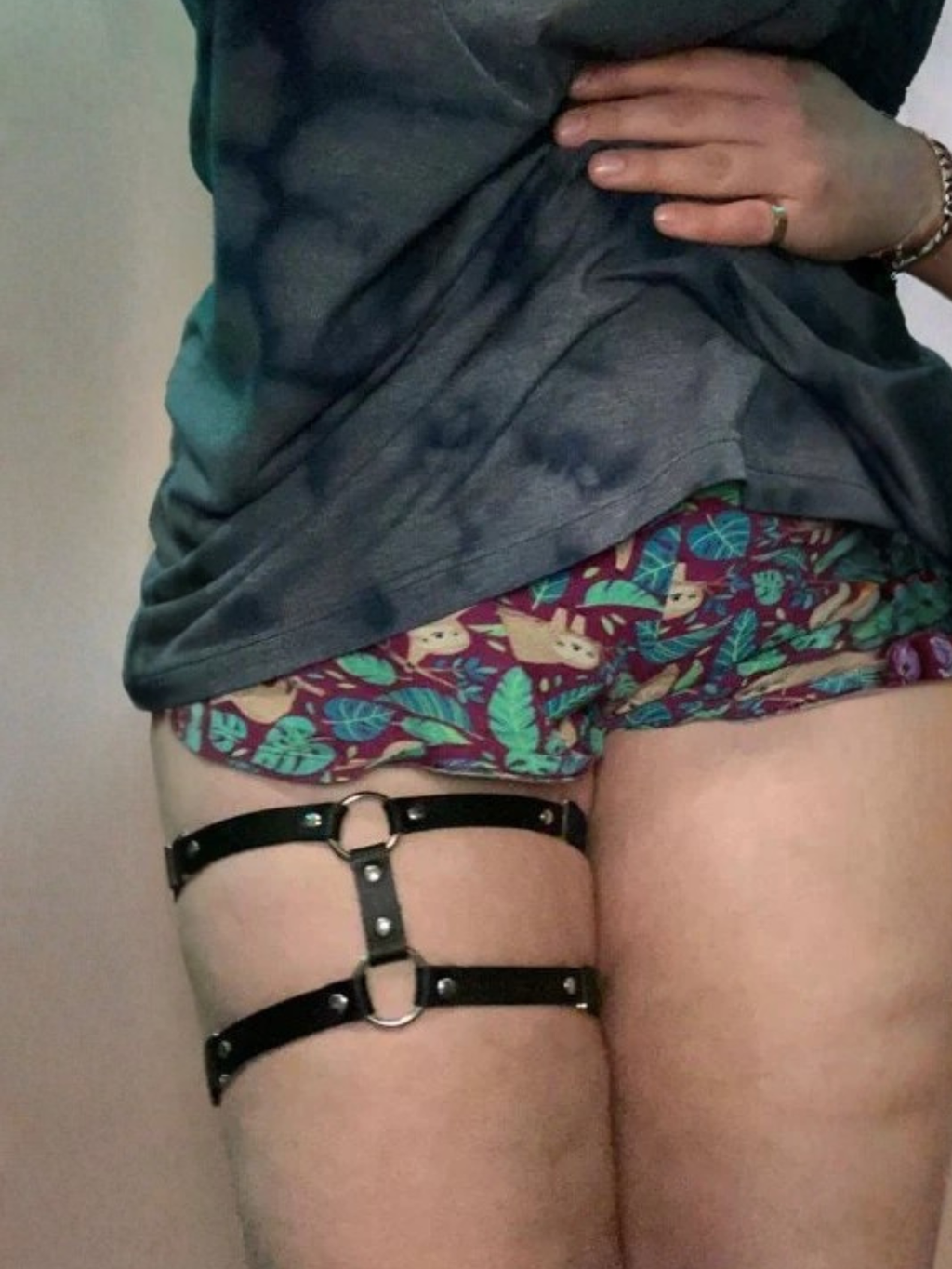 Plus Size Leg Garters