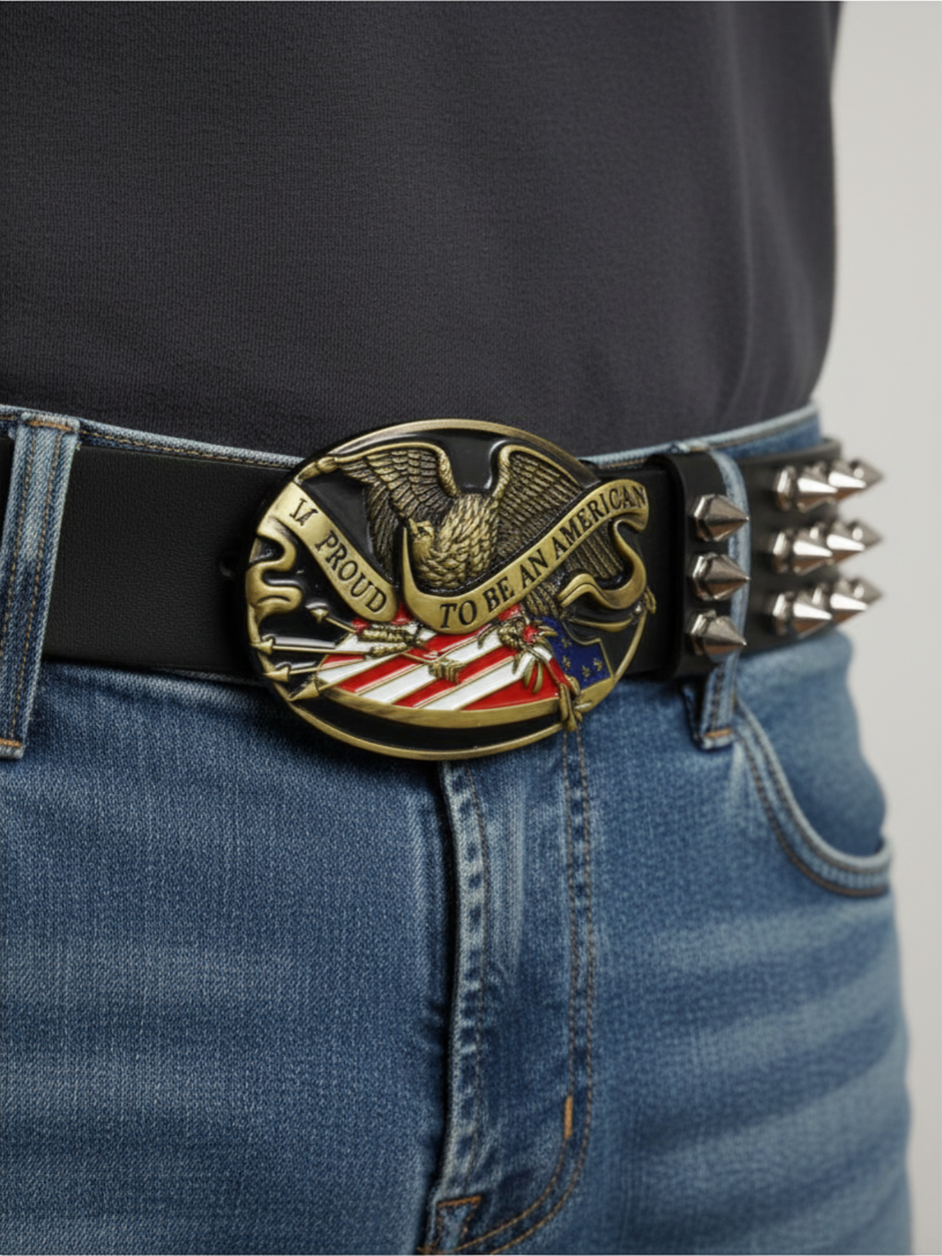 American Tree Spiked Belt