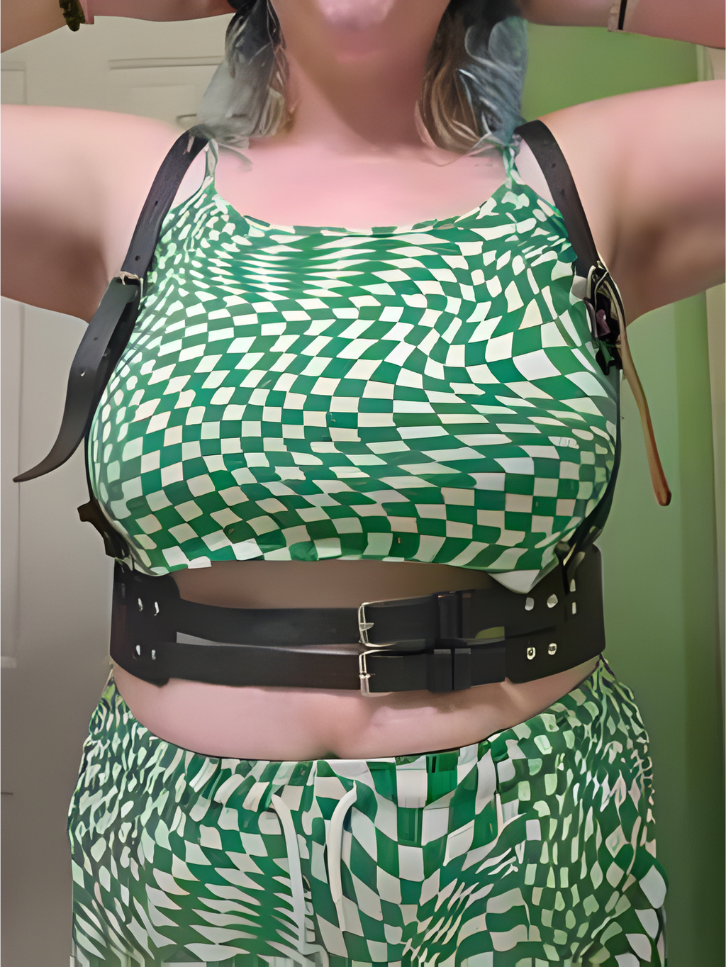Harness Belt Corset Plus Size