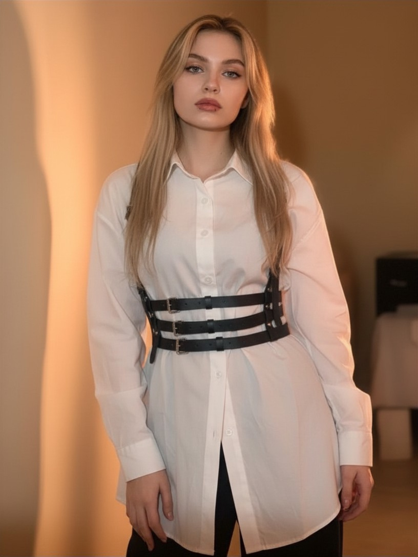 Harness 3 Row Strappy Belt