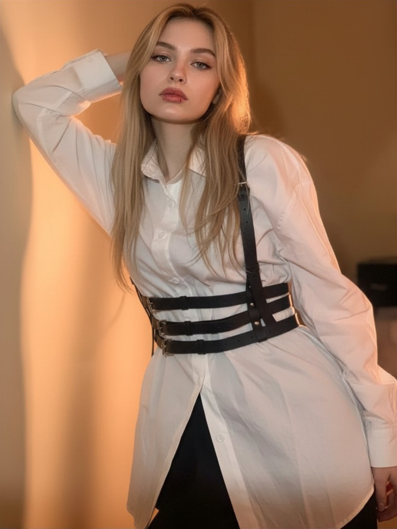 Harness 3 Row Strappy Belt