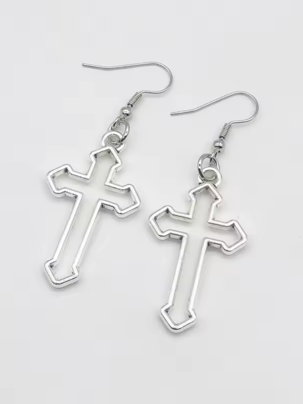 Cross Minimal Earrings