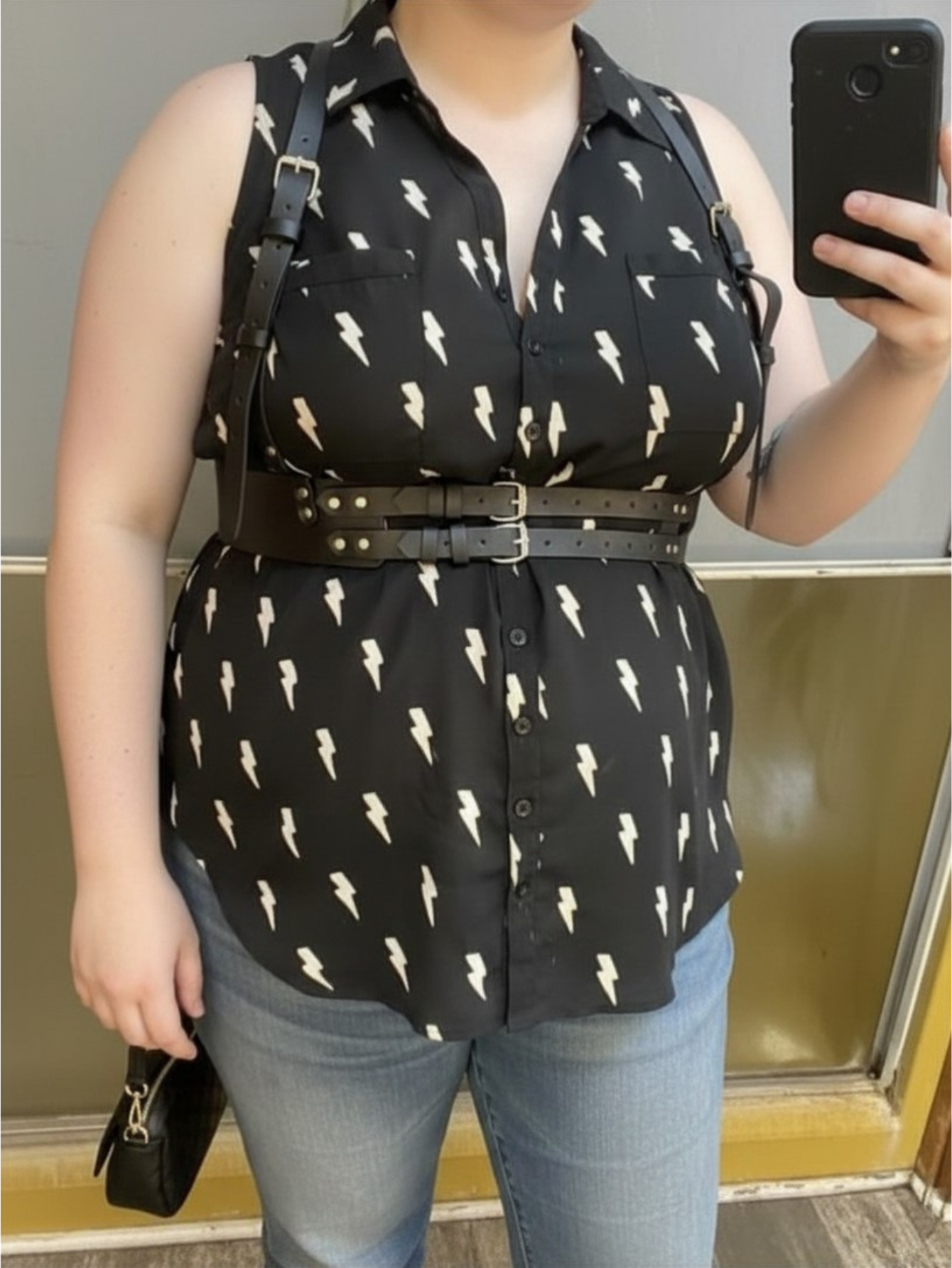 Harness Belt Corset Plus Size