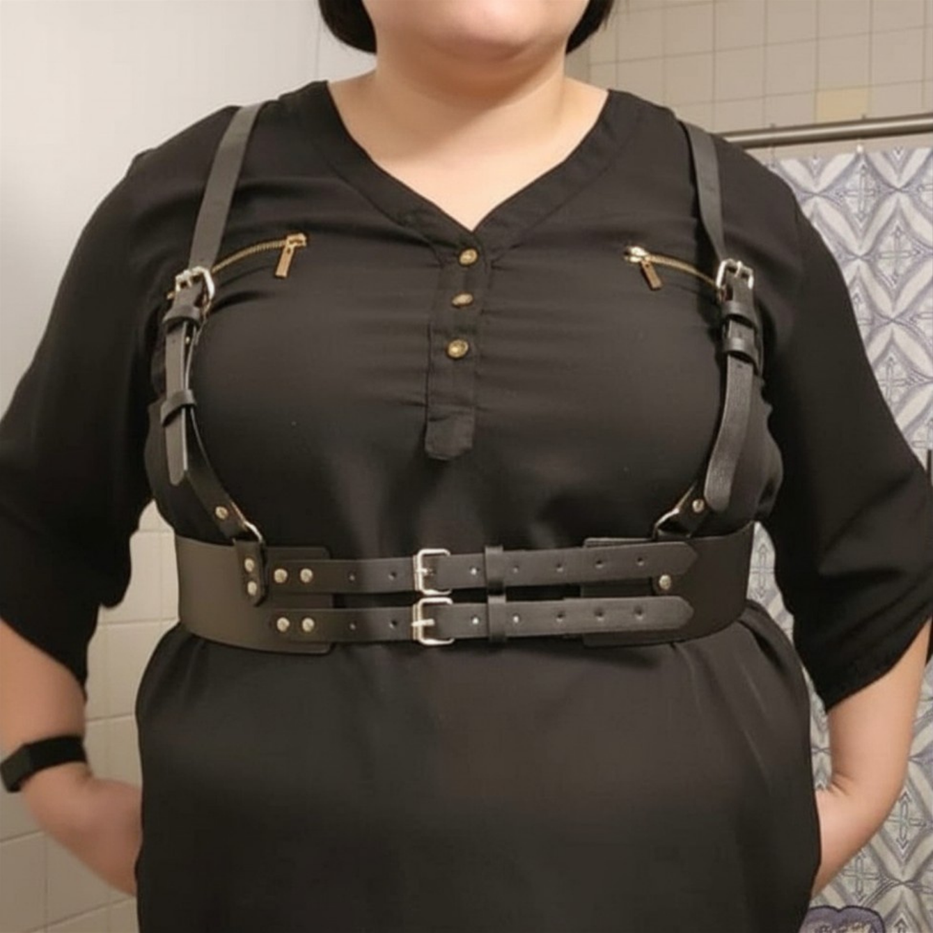 Harness Belt Corset Plus Size