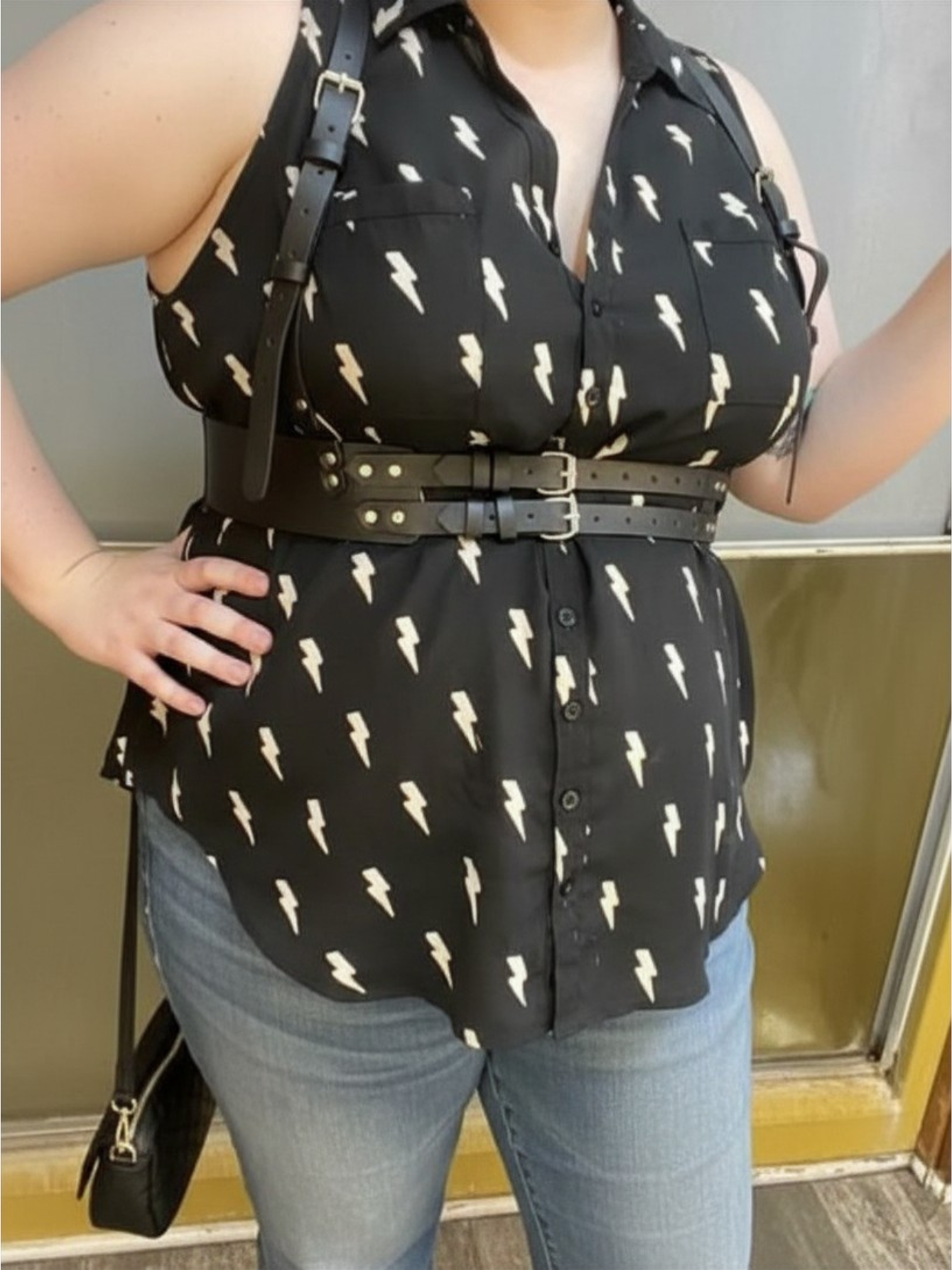 Harness Belt Corset Plus Size