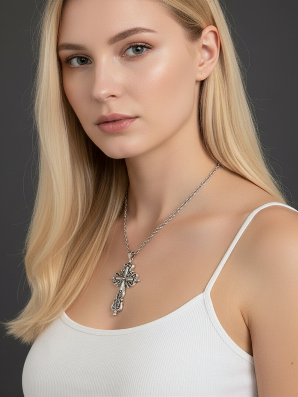 Cross Minimal Earrings