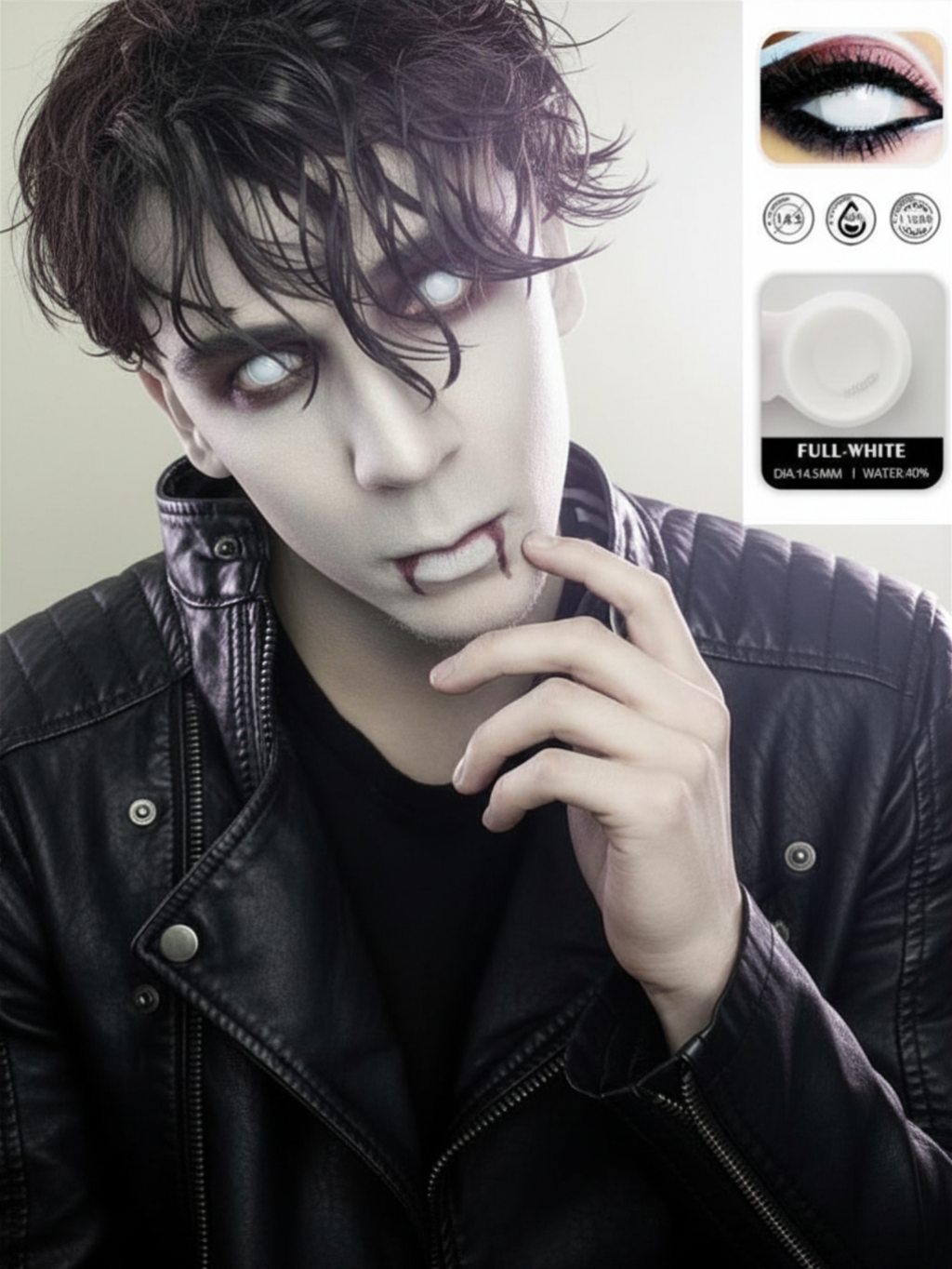White Zombie Apocalypse  Contact Lense