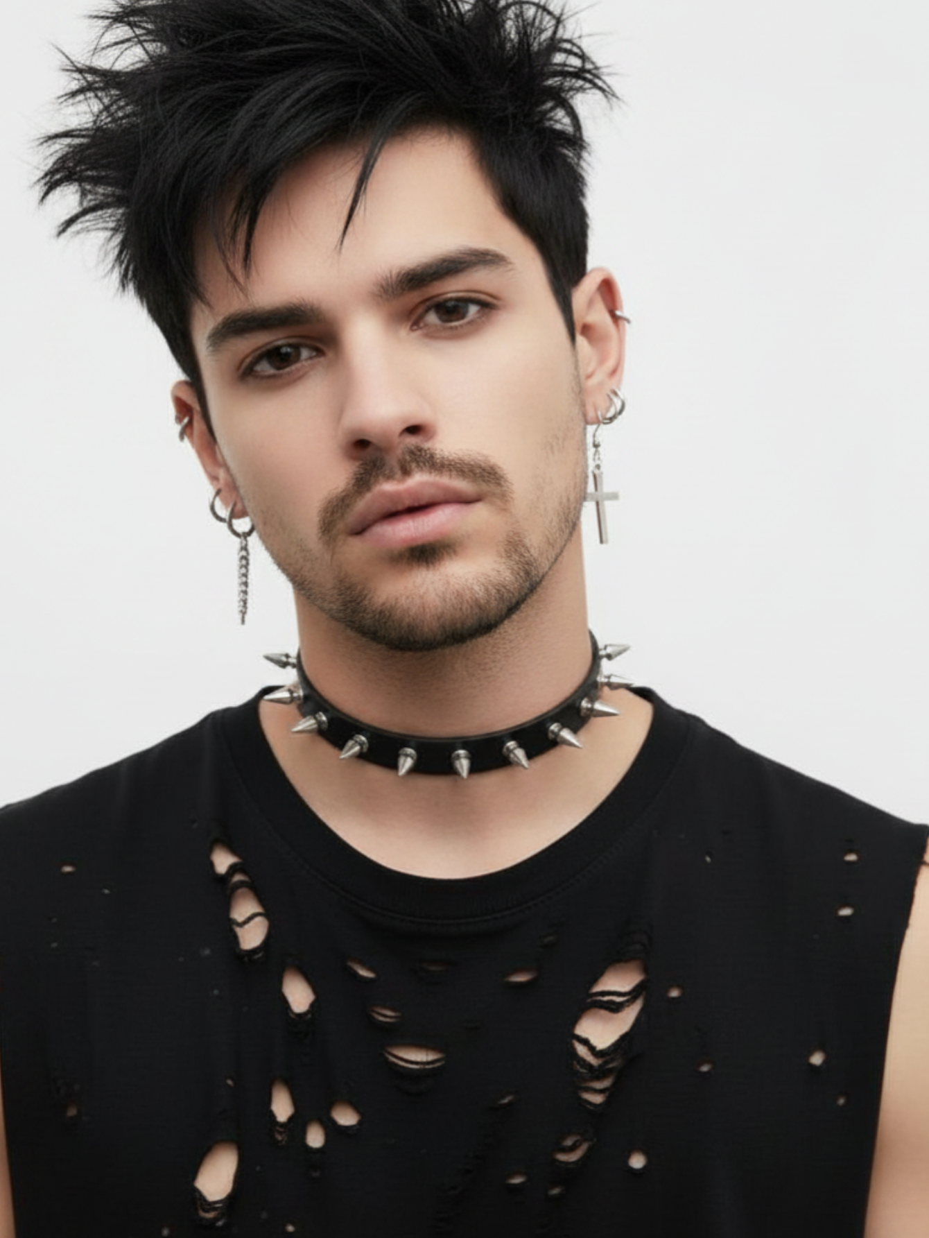 Cross Minimal Earrings