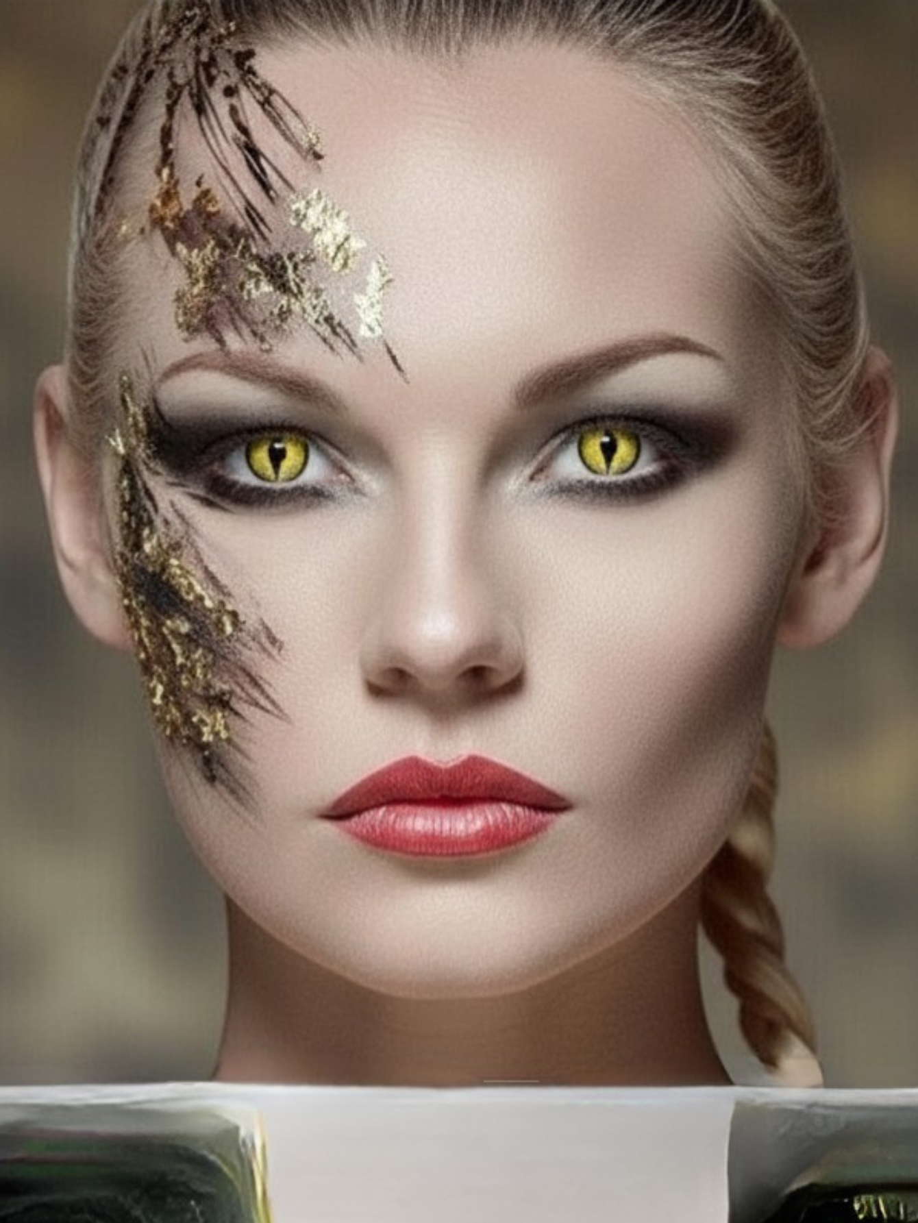 Yellow Contact Lense