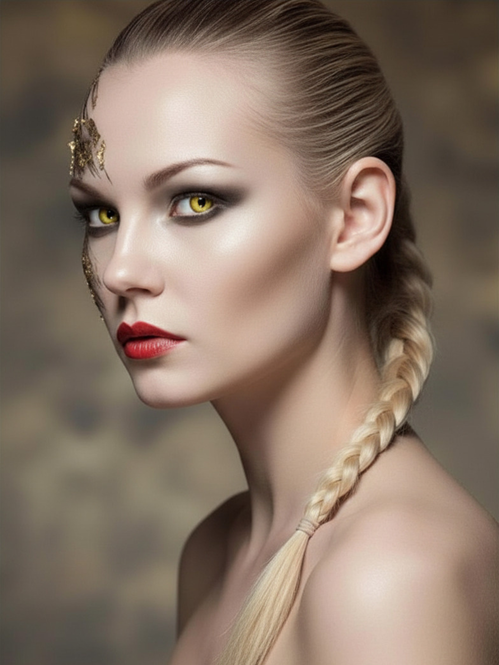 Yellow Contact Lense