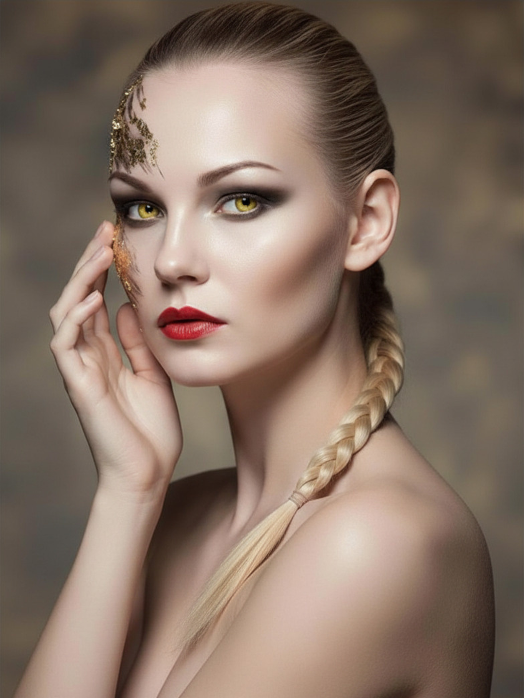 Yellow Contact Lense