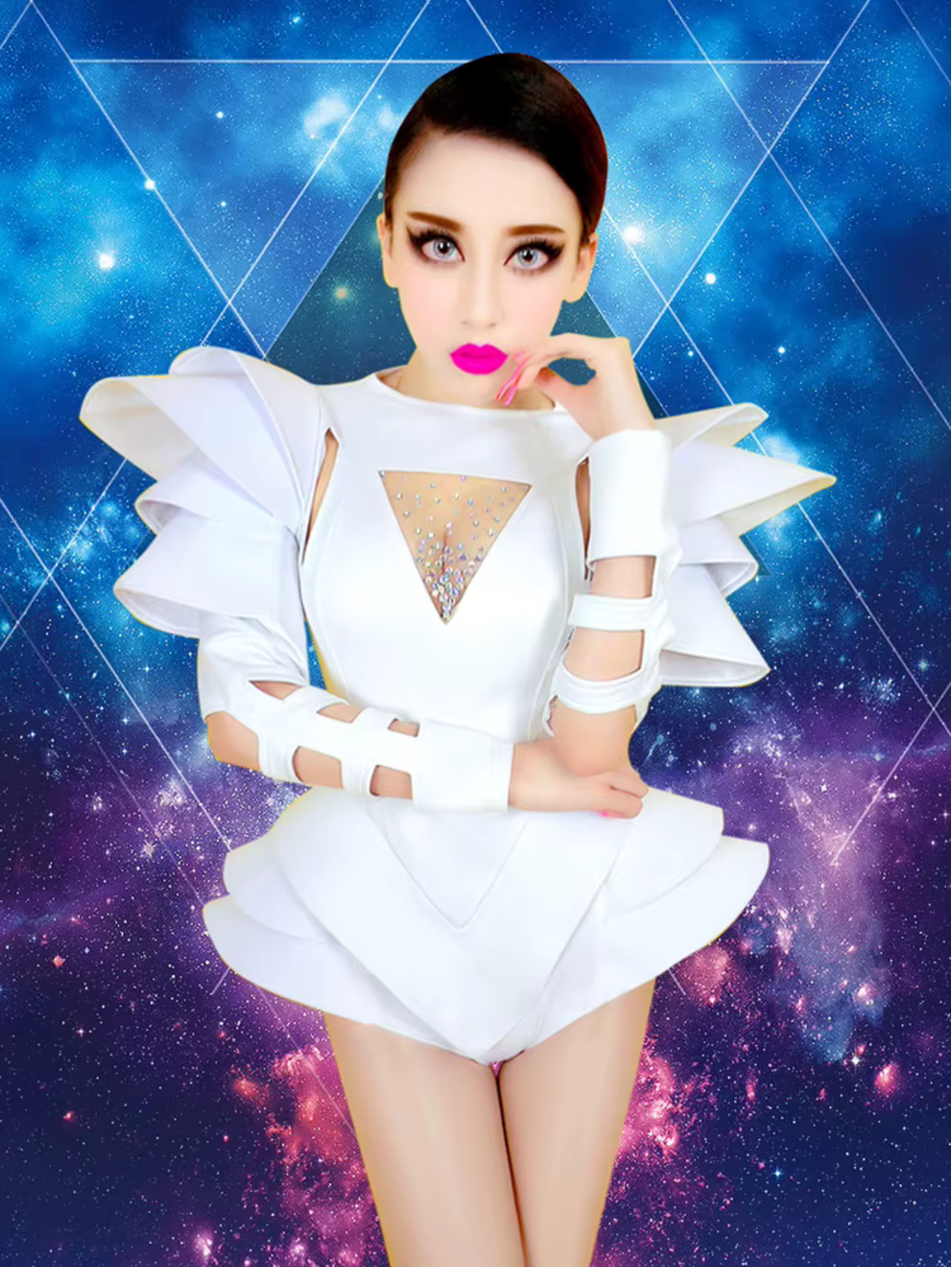 Led Light Party Monokini