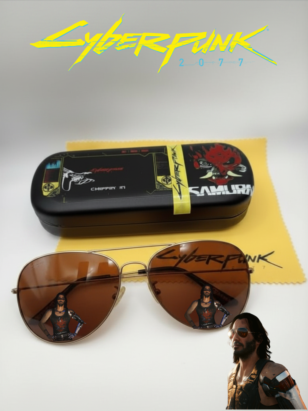 Cyberpunk 2077 Johnny Silverhand Sunglasses