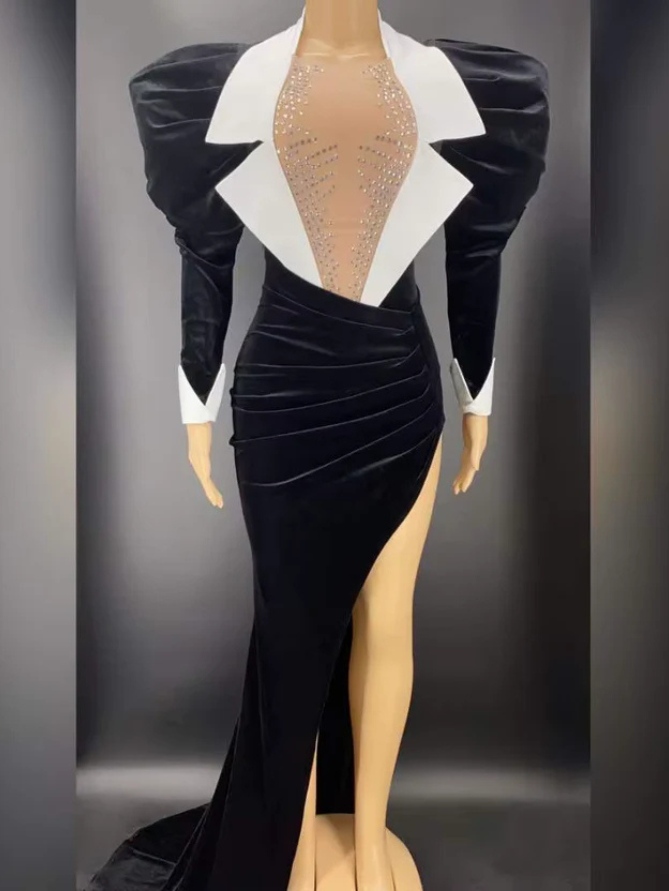 Tuxedo 2pc Dress