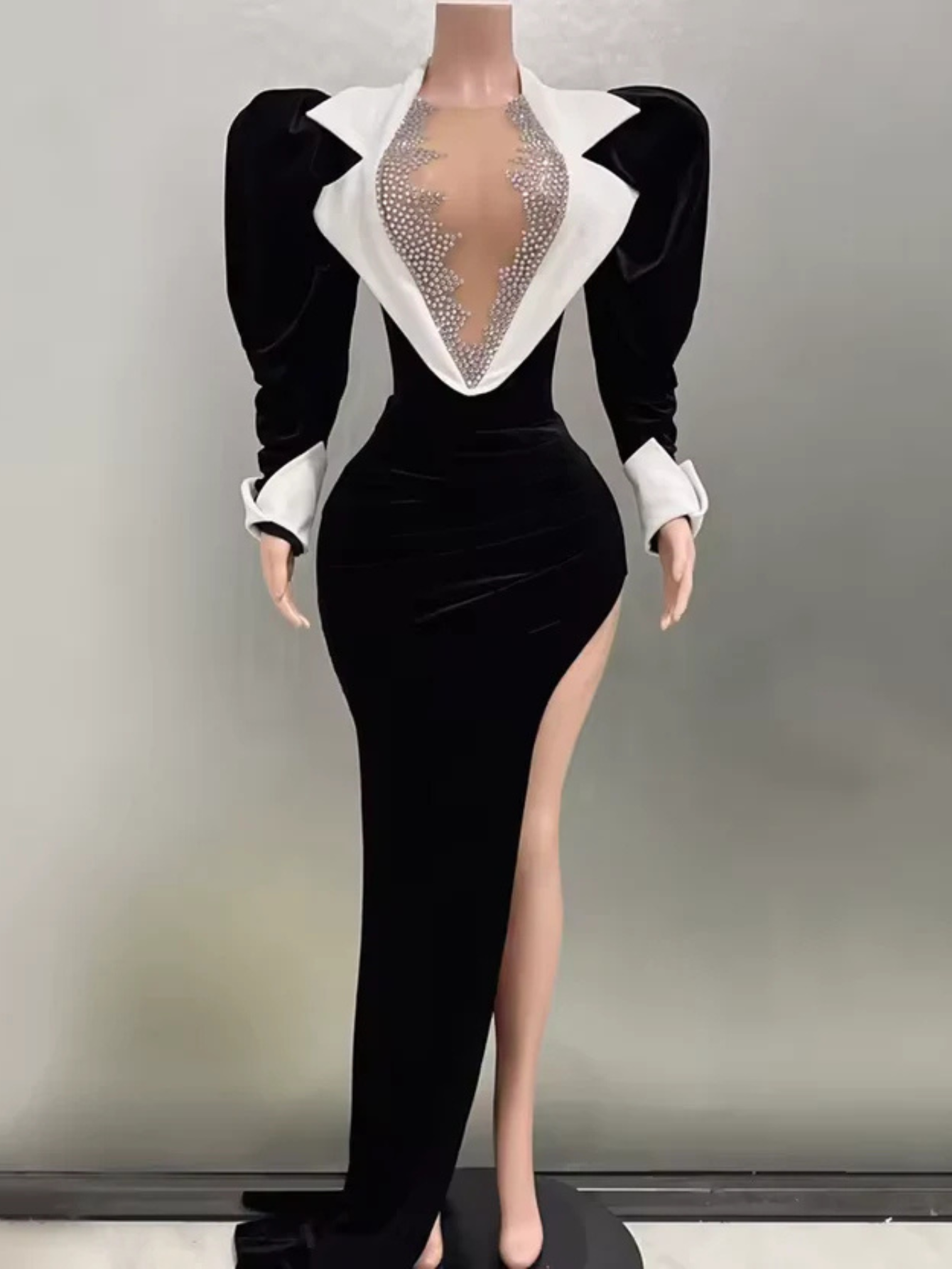 Tuxedo 2pc Dress