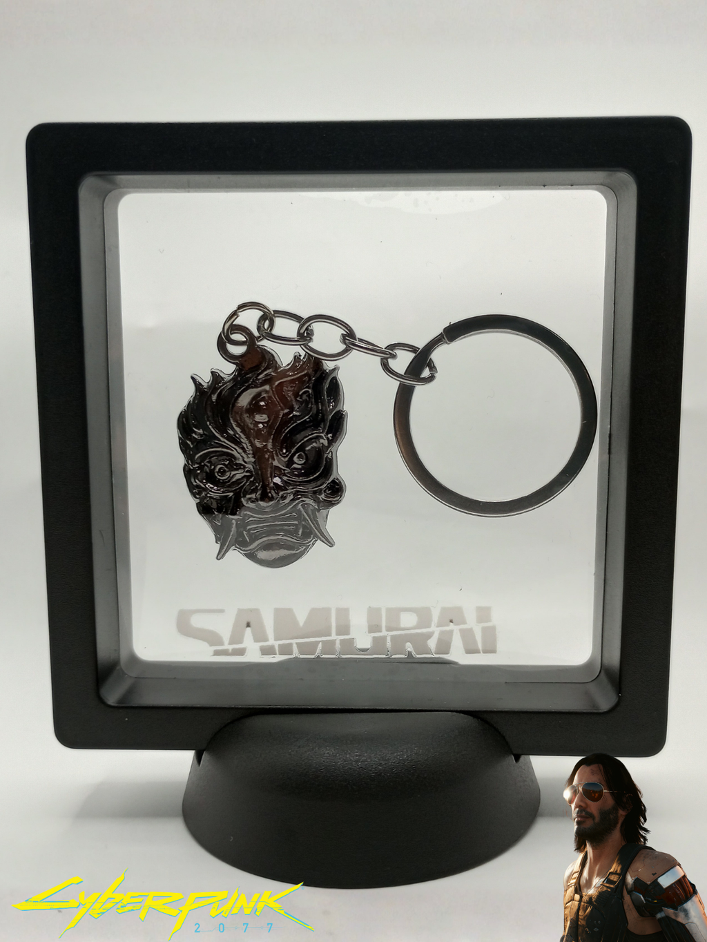 Johnny Silverhand Key Chain Cyberpunk 2077