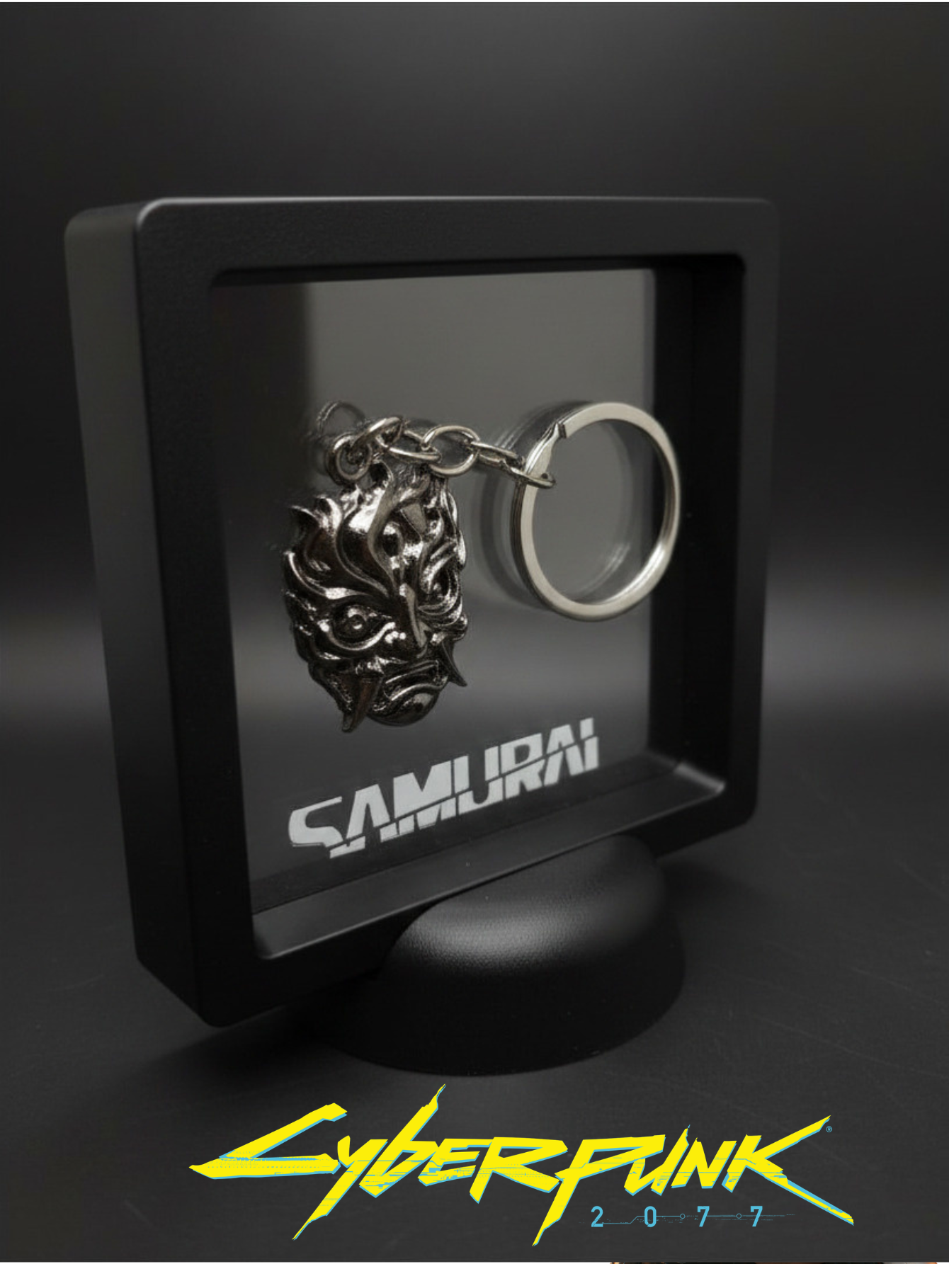 Johnny Silverhand Key Chain Cyberpunk 2077