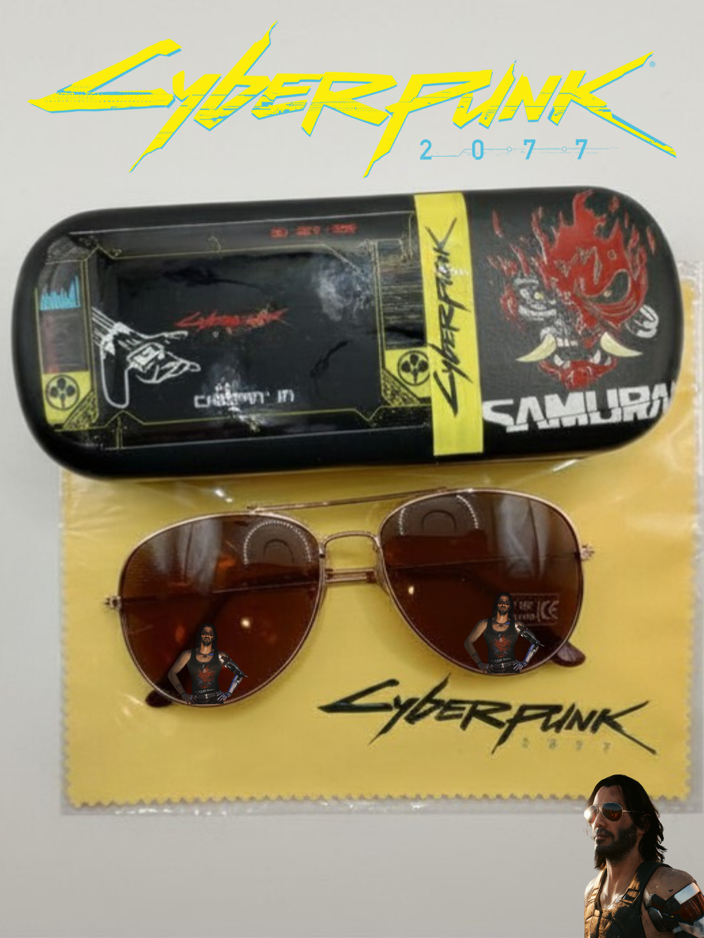 Johnny Silverhand Sunglasses Cyberpunk 2077