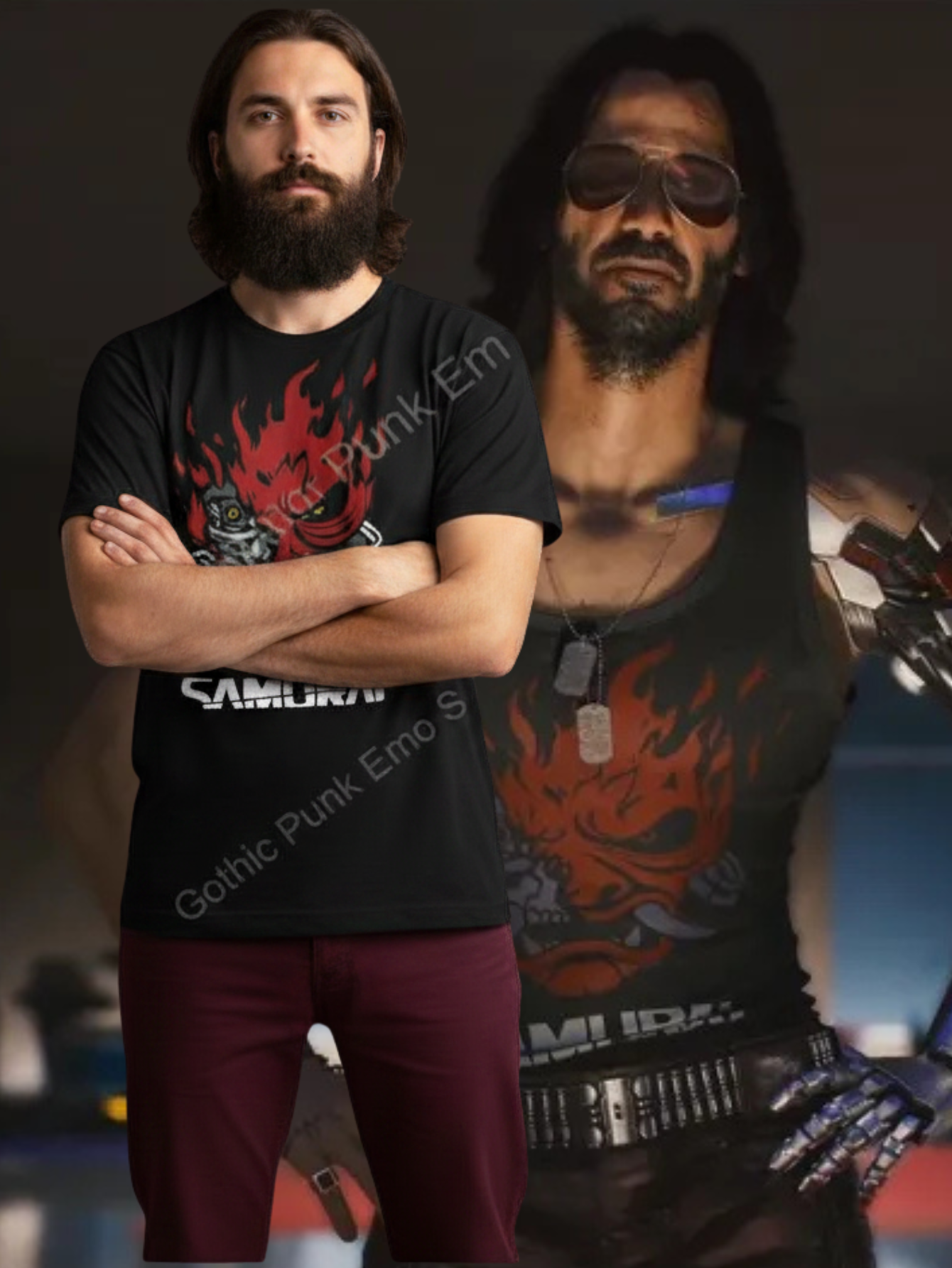 Johnny Silverhand Cyberpunk 2077 Shirt