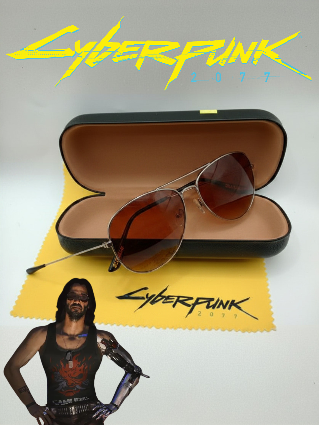 Cyberpunk 2077 Johnny Silverhand Sunglasses